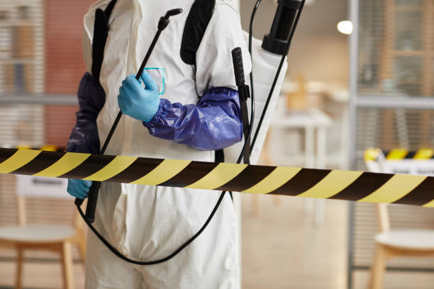 Professional Biohazard Cleanup technician working in McClellanville, SC